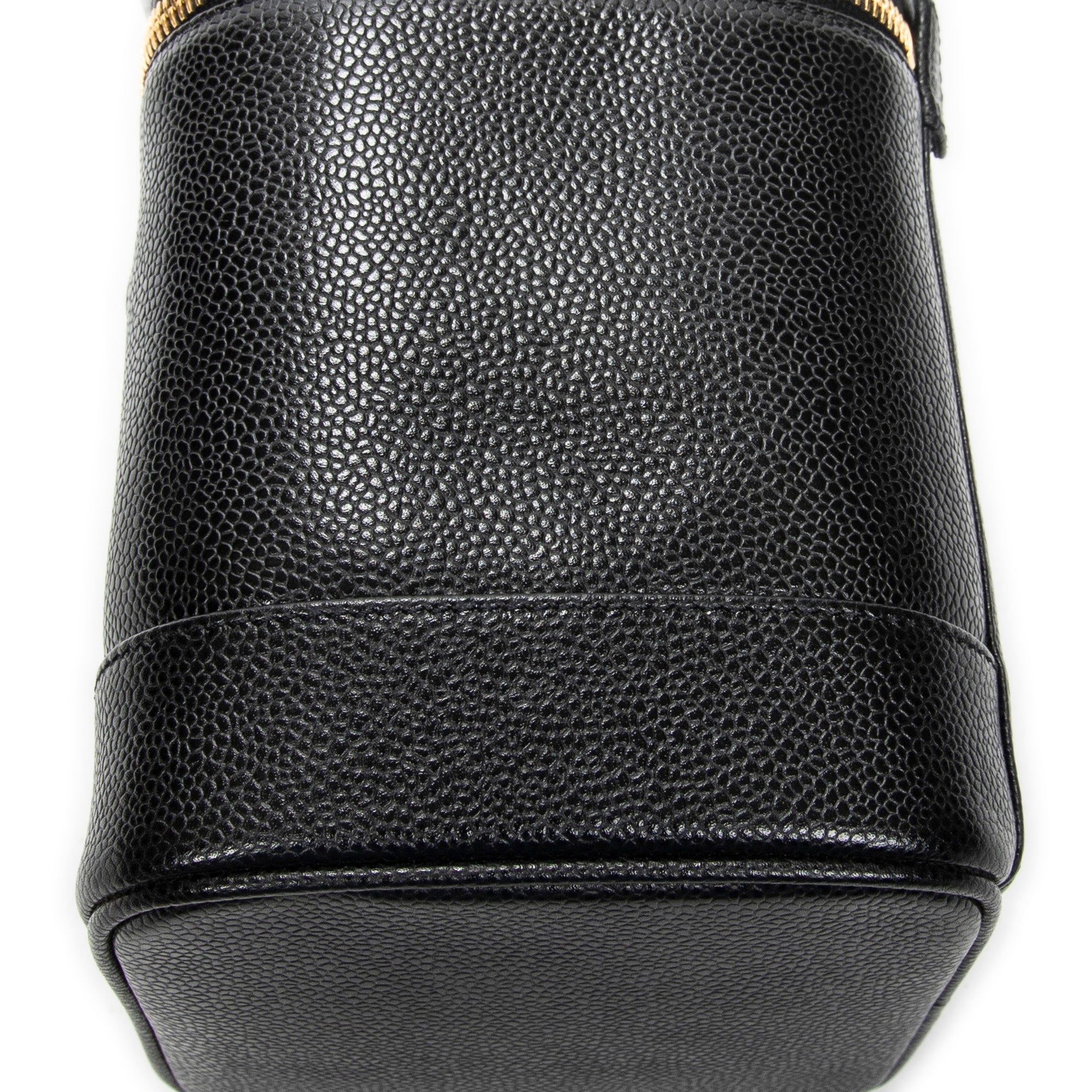 Handbag Timeless Tall Vanity Case Black Caviar Leather