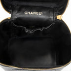 Handbag Timeless Tall Vanity Case Black Caviar Leather