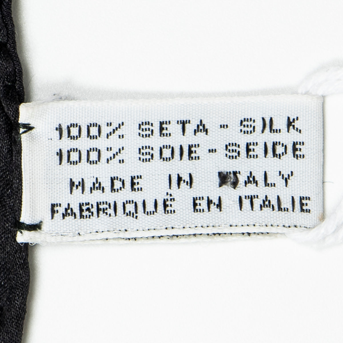 Scarf Scarf Black 100% Silk
