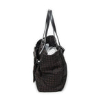 Shoulder Bag 2-Way New Travel Line Tote Dark Brown Travel Line Nylon Canvas
