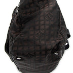Shoulder Bag 2-Way New Travel Line Tote Dark Brown Travel Line Nylon Canvas