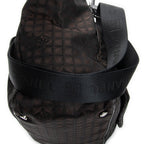 Shoulder Bag 2-Way New Travel Line Tote Dark Brown Travel Line Nylon Canvas