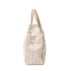 Shoulder Bag New Travel Line Tote Beige Travel Line Nylon Canvas