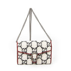 Shoulder Bag Dionysus Chain Wallet Ivory GG Tweed Canvas