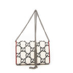 Shoulder Bag Dionysus Chain Wallet Ivory GG Tweed Canvas