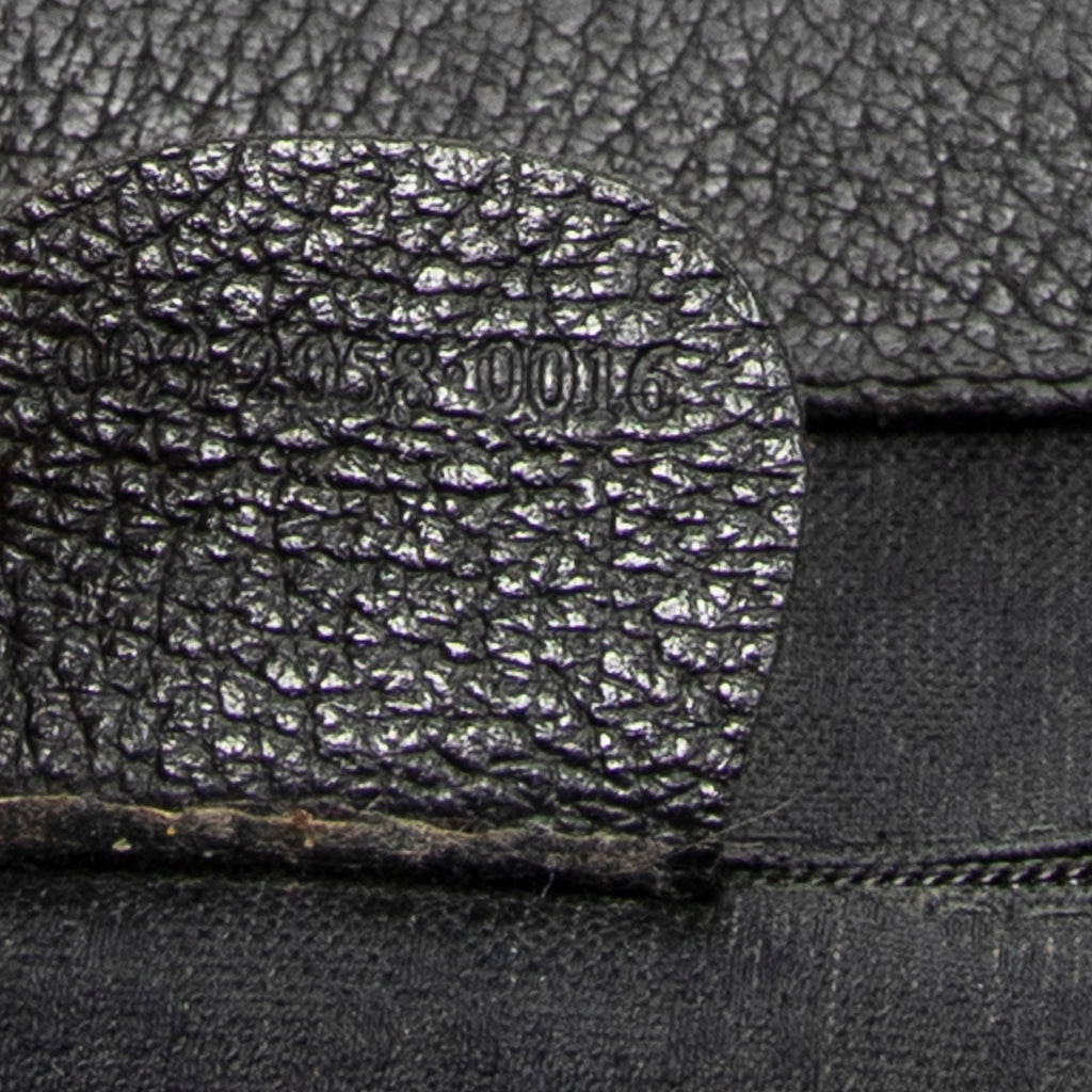 Backpack Large Bamboo Backpack Black Suede Leather