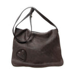 Shoulder Bag Large Tribeca Messenger Dark Brown Guccissima Leather