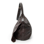 Shoulder Bag Large Tribeca Messenger Dark Brown Guccissima Leather