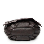 Shoulder Bag Large Tribeca Messenger Dark Brown Guccissima Leather