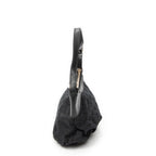 Shoulder Bag Web Accessories Pochette Black Monogrammed Canvas