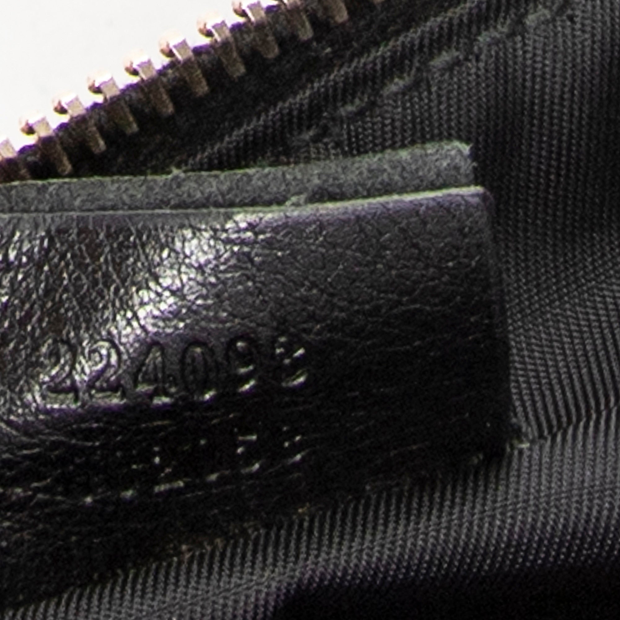 Shoulder Bag Web Accessories Pochette Black Monogrammed Canvas