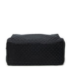 Travel Bag Web Carry On Duffle Bag Black Monogrammed Canvas