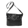 Shoulder Bag Hysteria Crossbody Black Grained Calfskin Leather