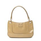 Shoulder Bag Vintage Jackie Beige Smooth Calfskin Leather