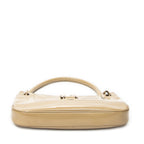 Shoulder Bag Vintage Jackie Beige Smooth Calfskin Leather