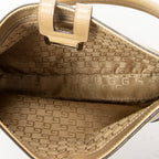 Shoulder Bag Vintage Jackie Beige Smooth Calfskin Leather