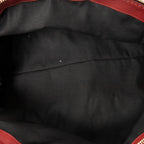 Shoulder Bag Medium Sukey Boston Beige Diamante Canvas
