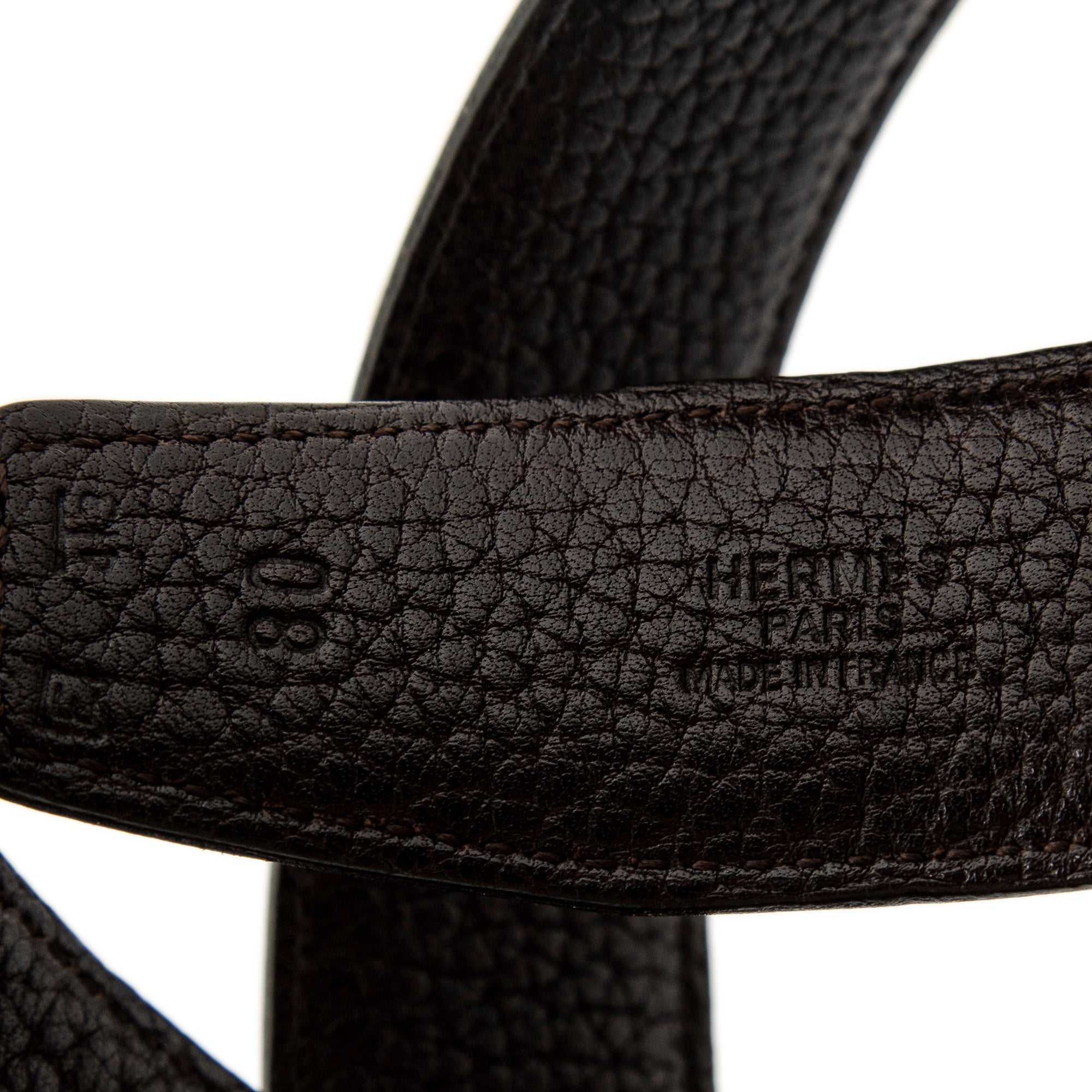 Belt Constance H Belt 80 Black Box Leather