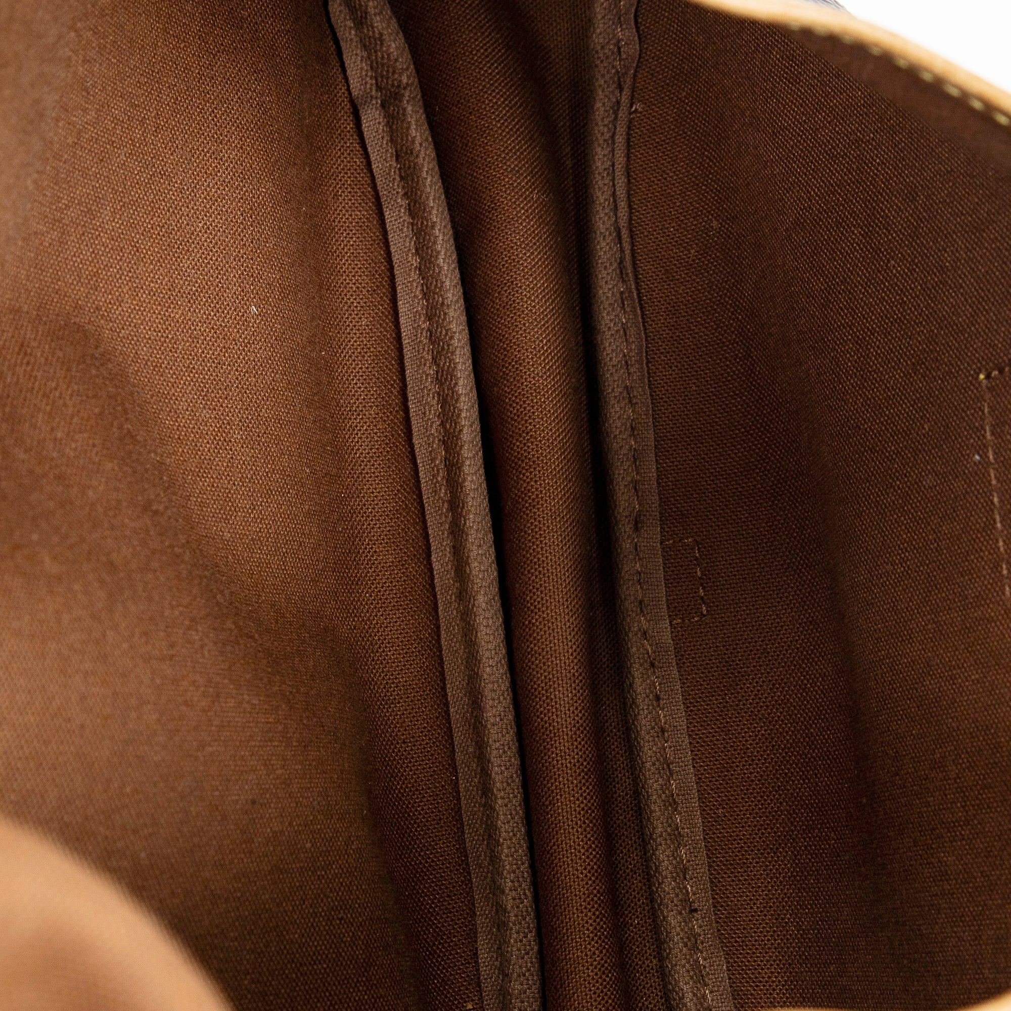 Shoulder Bag Saumur MM Brown Monogram Canvas