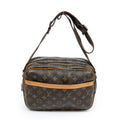 Shoulder Bag Reporter PM Brown Monogram Canvas