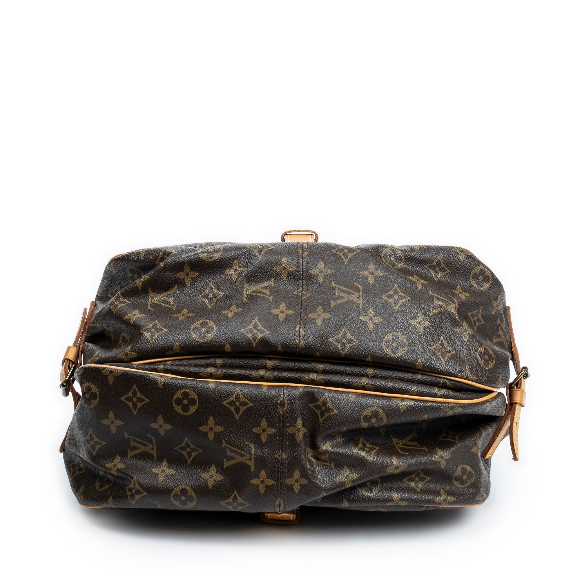 Shoulder Bag Saumur GM Brown Monogram Canvas