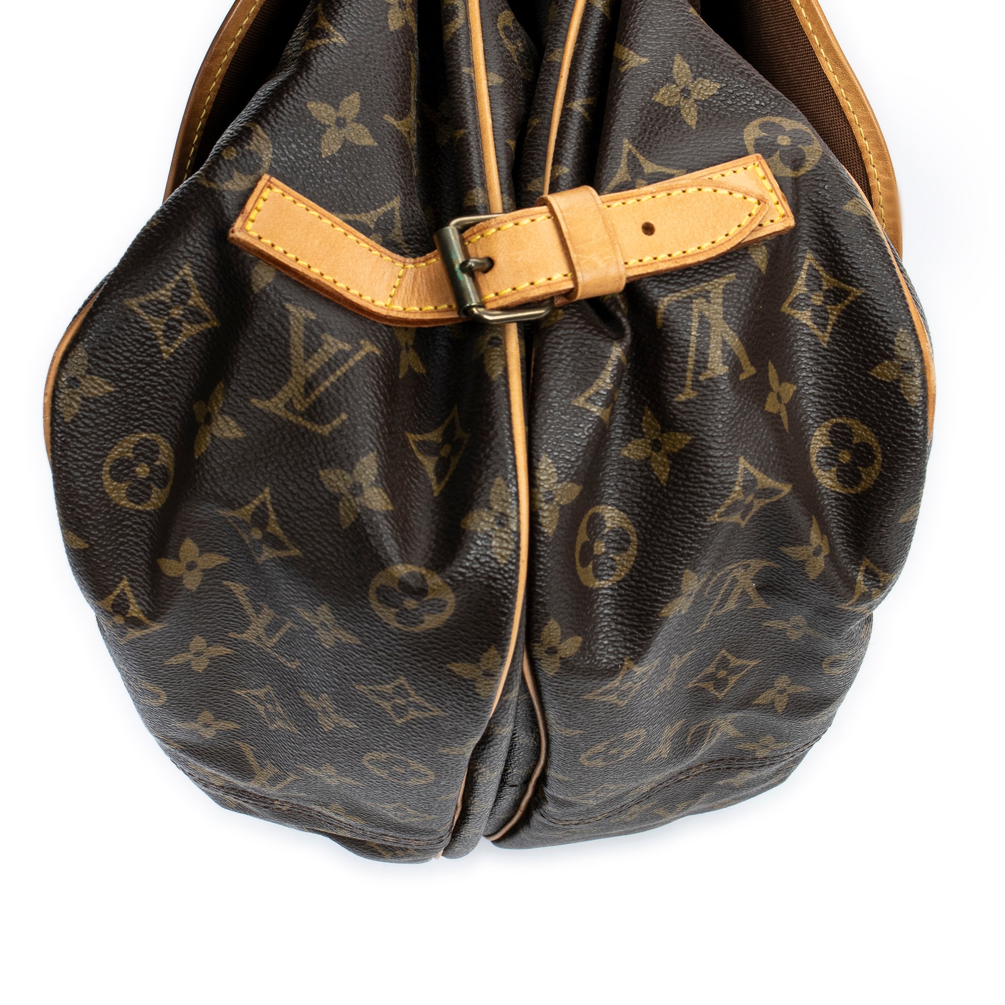 Shoulder Bag Saumur GM Brown Monogram Canvas