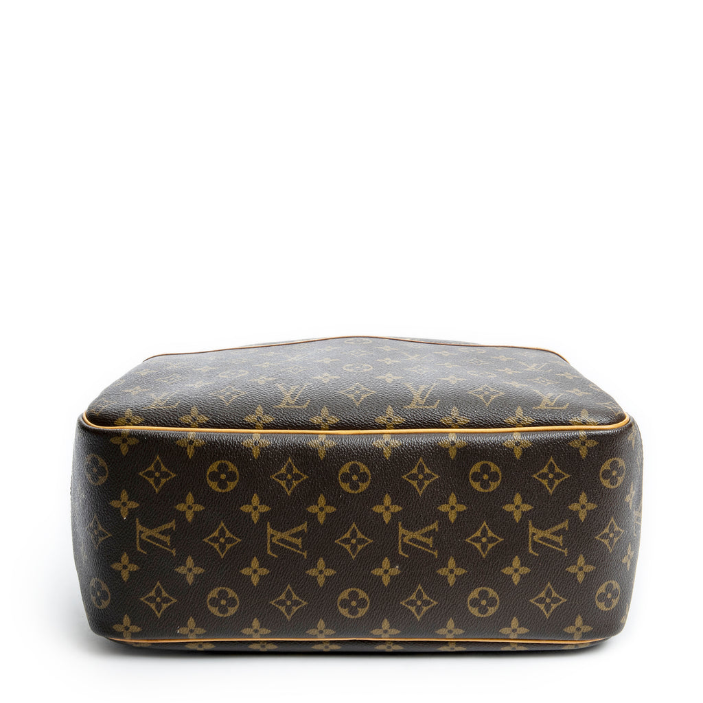 Handbag Deauville Brown Monogram Canvas