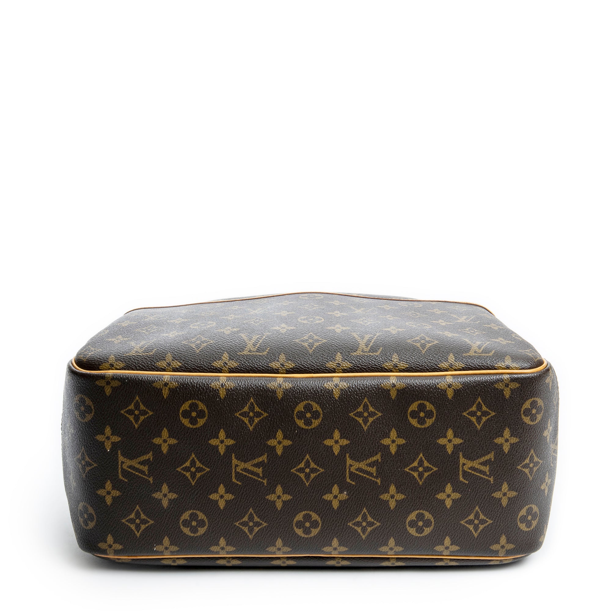 Handbag Deauville Brown Monogram Canvas