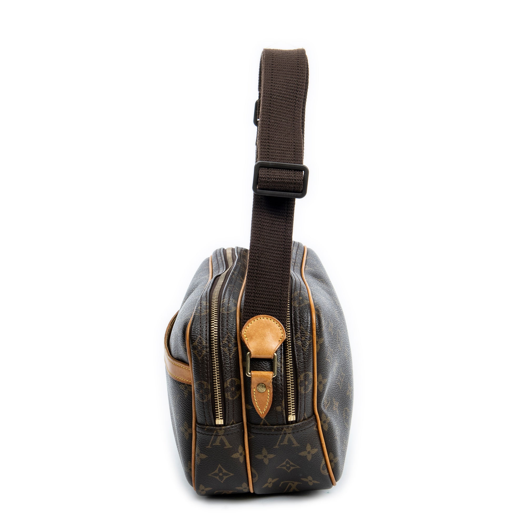 Shoulder Bag Reporter PM Brown Monogram Canvas