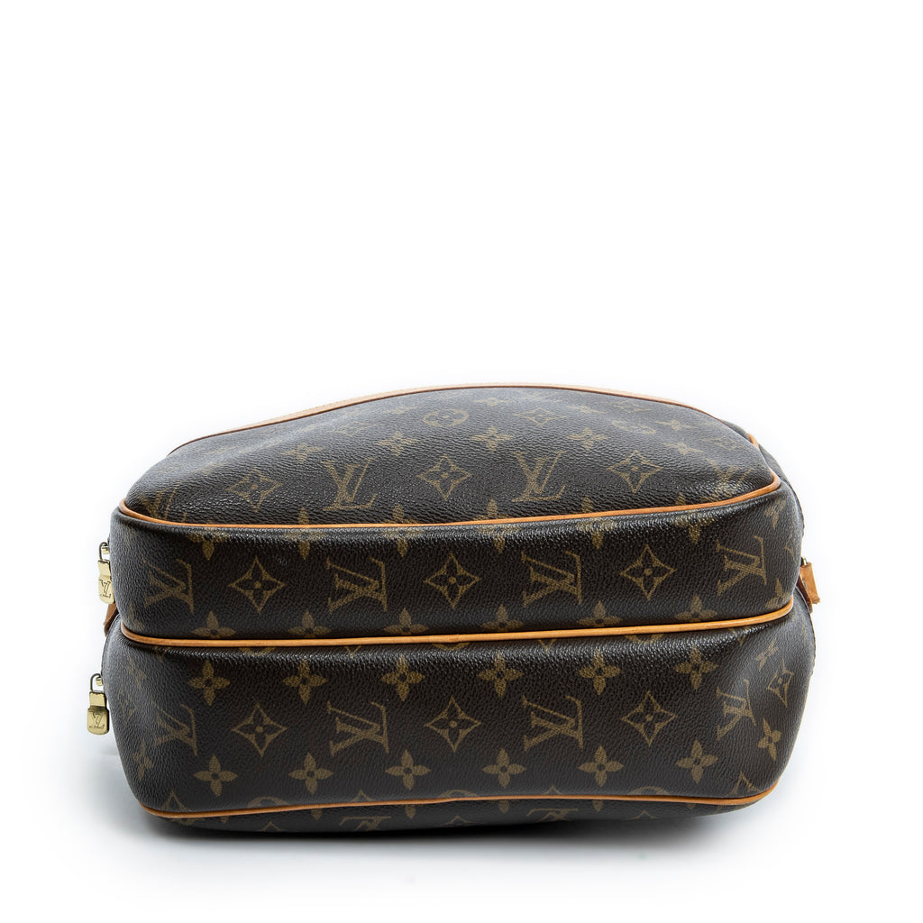 Shoulder Bag Reporter PM Brown Monogram Canvas