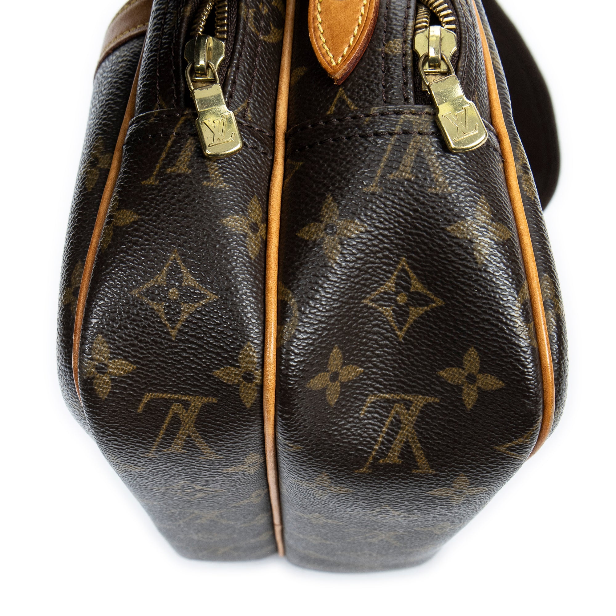 Shoulder Bag Reporter PM Brown Monogram Canvas