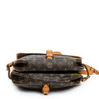 Shoulder Bag Saumur MM Brown Monogram Canvas