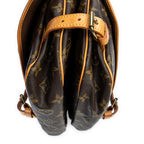 Shoulder Bag Saumur MM Brown Monogram Canvas