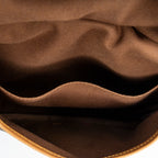 Shoulder Bag Saumur MM Brown Monogram Canvas