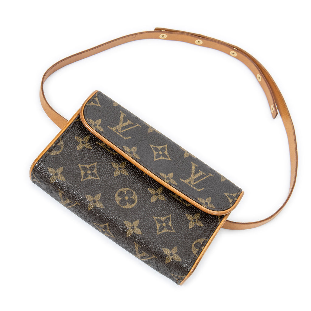 Waist Bag Florentine Brown Monogram Canvas