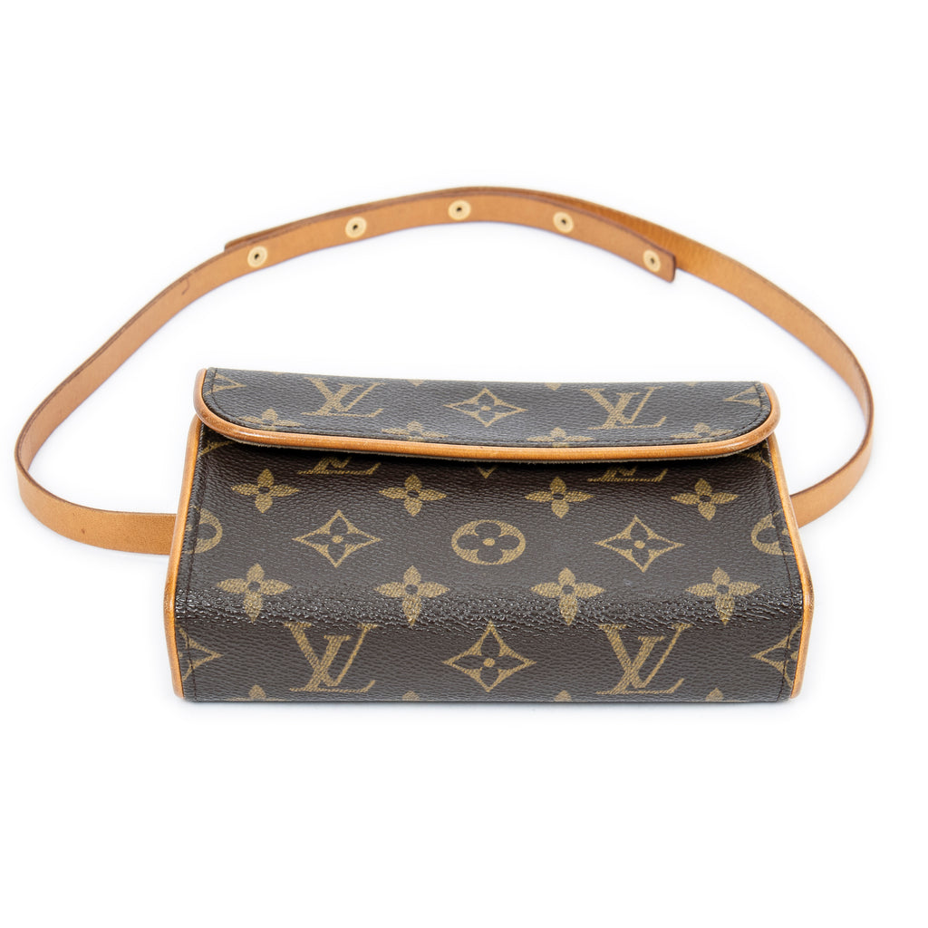 Waist Bag Florentine Brown Monogram Canvas