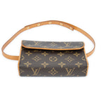 Waist Bag Florentine Brown Monogram Canvas