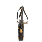 Shoulder Bag Danube Brown Monogram Canvas