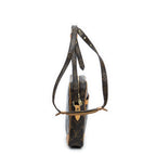 Shoulder Bag Danube Brown Monogram Canvas