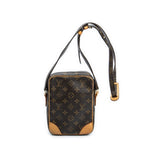 Shoulder Bag Danube Brown Monogram Canvas