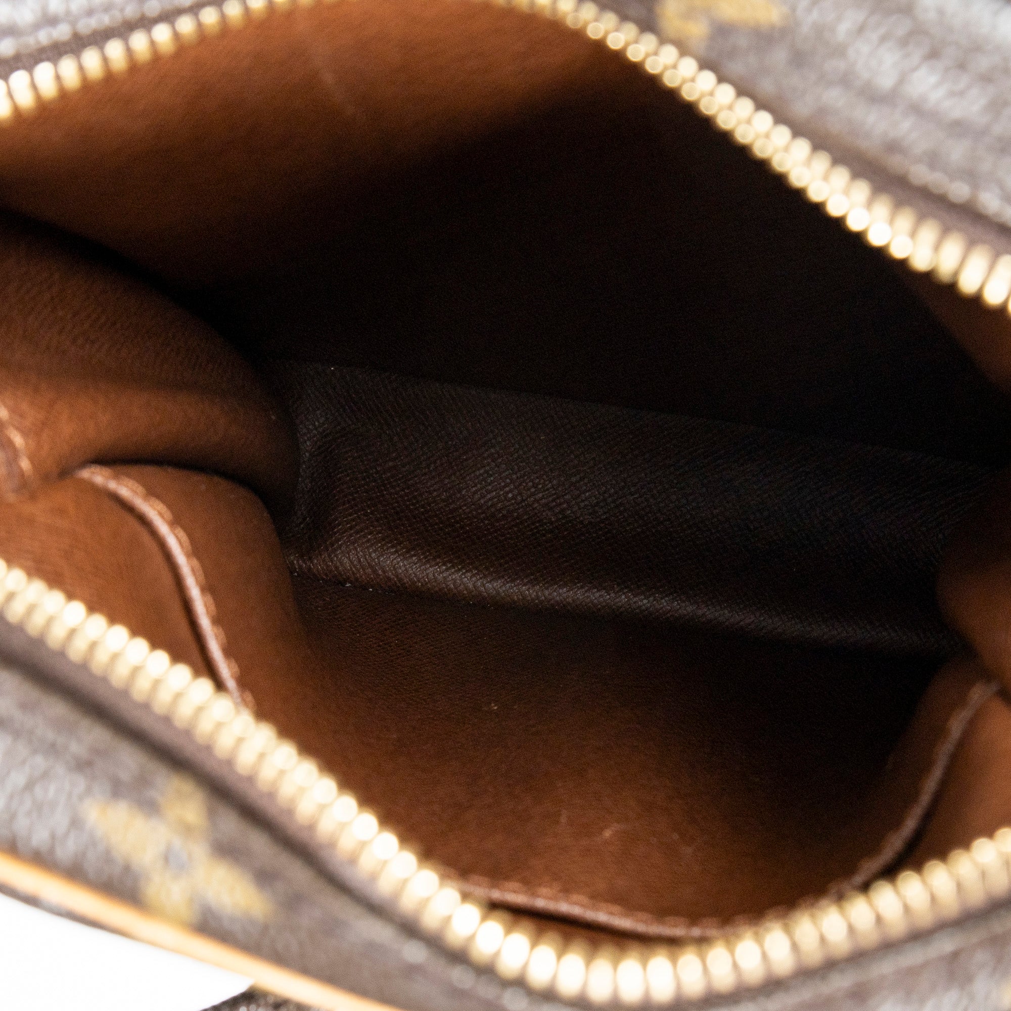 Shoulder Bag Danube Brown Monogram Canvas