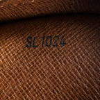 Shoulder Bag Danube Brown Monogram Canvas