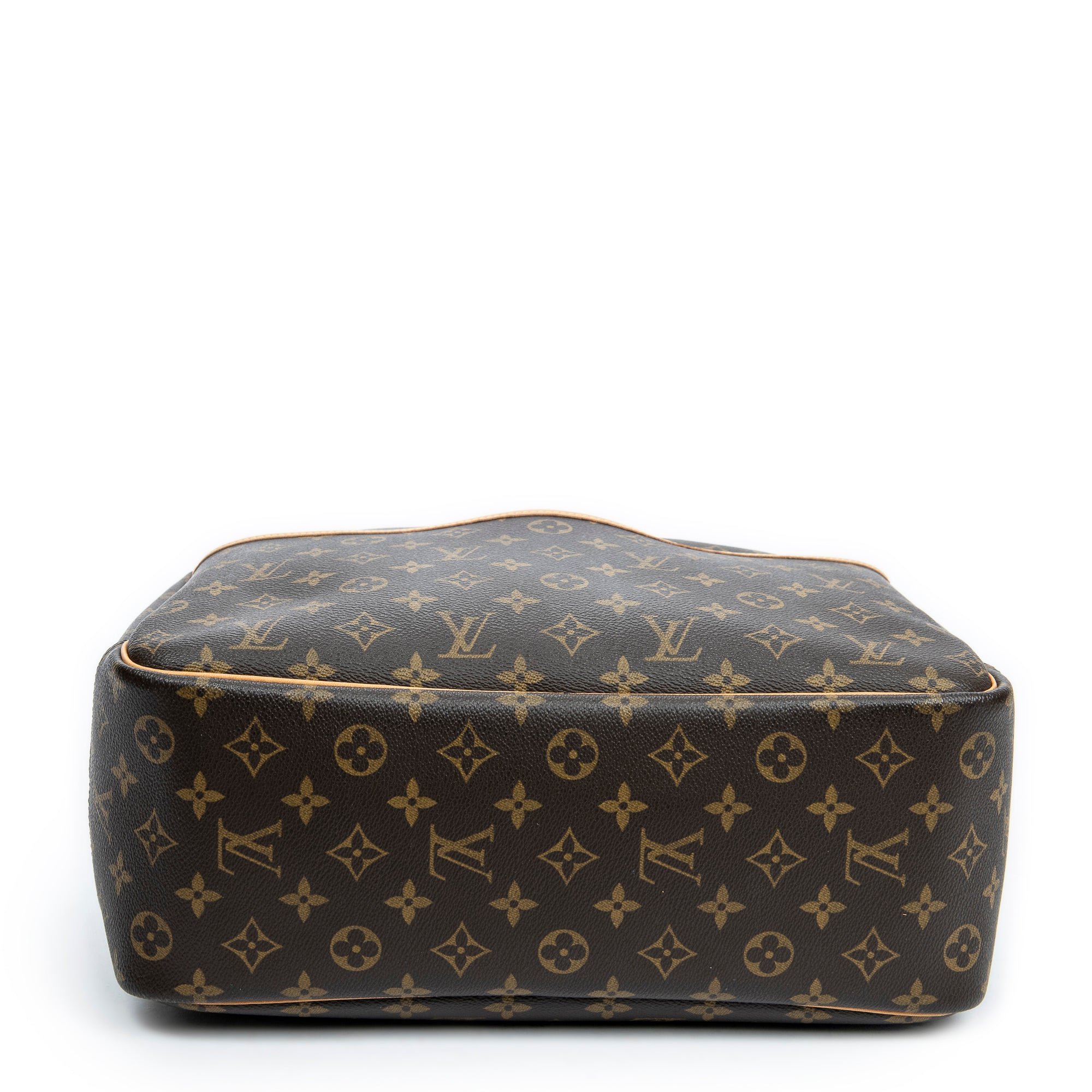 Handbag Deauville Brown Monogram Canvas