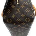 Handbag Deauville Brown Monogram Canvas