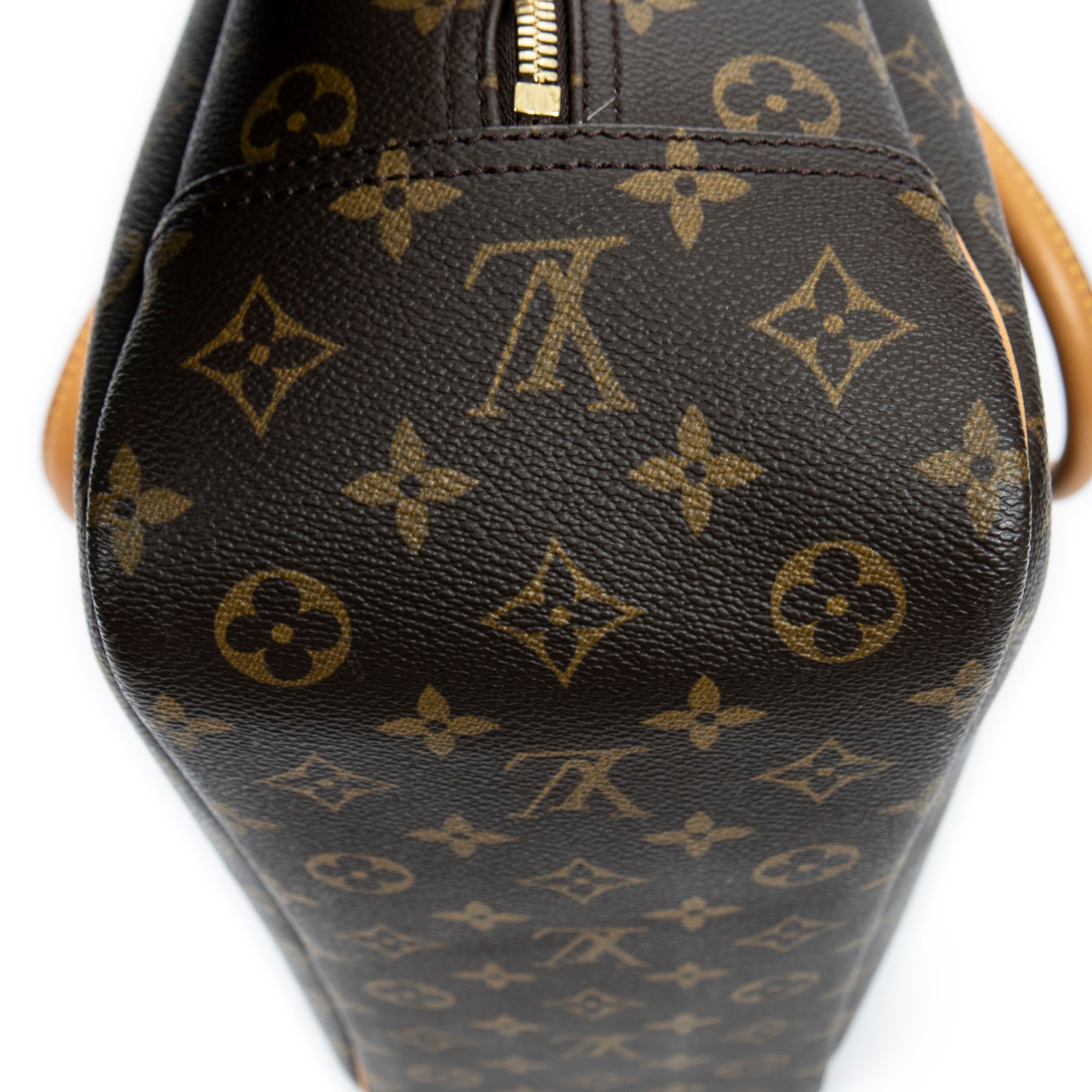 Handbag Deauville Brown Monogram Canvas