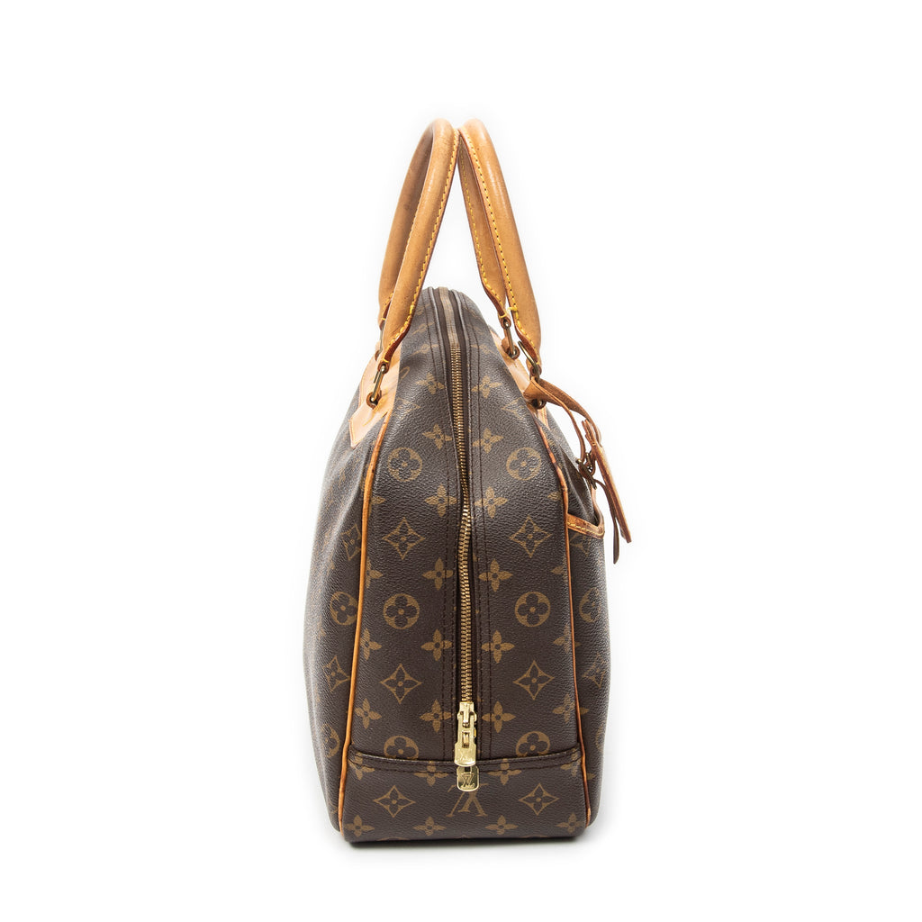 Handbag Deauville Brown Monogram Canvas