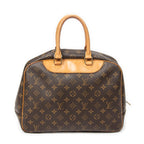 Handbag Deauville Brown Monogram Canvas