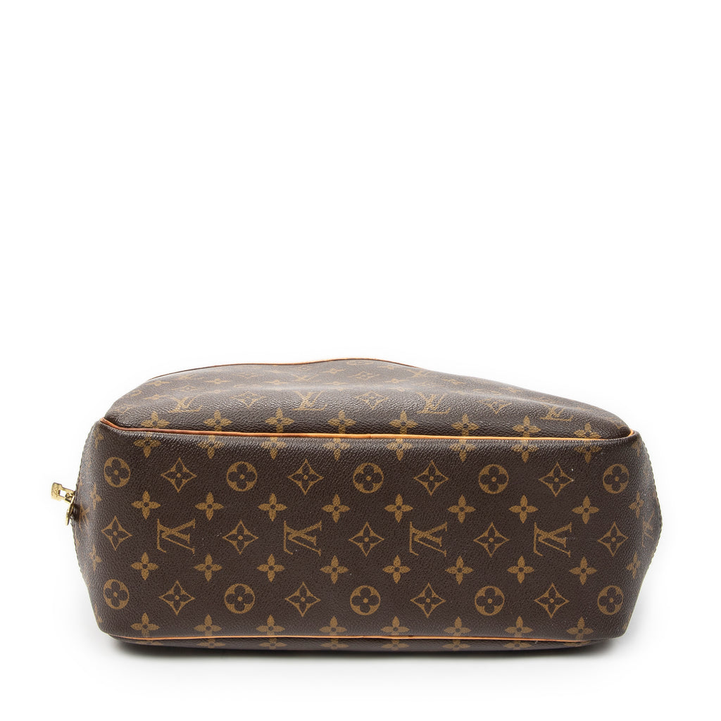 Handbag Deauville Brown Monogram Canvas
