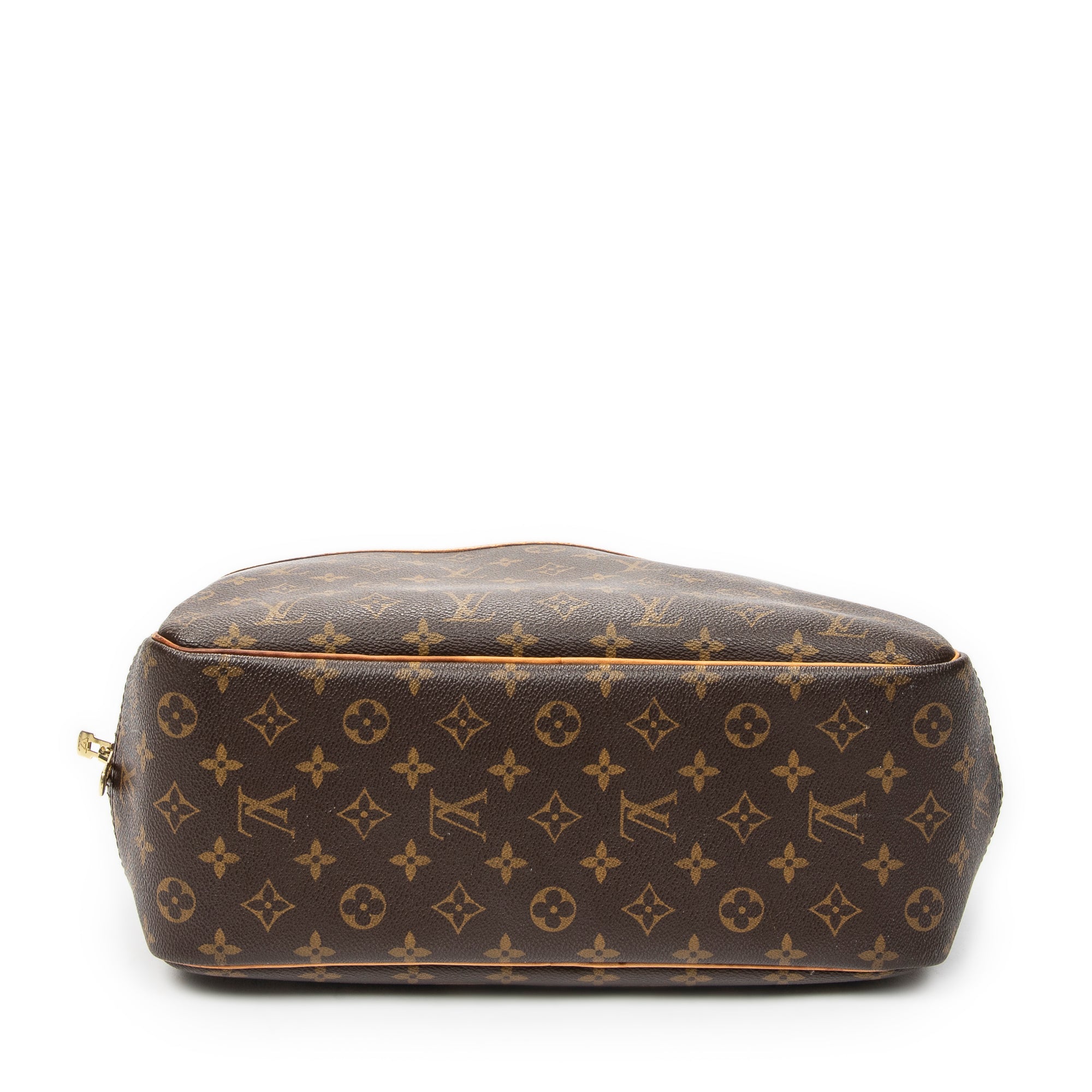 Handbag Deauville Brown Monogram Canvas