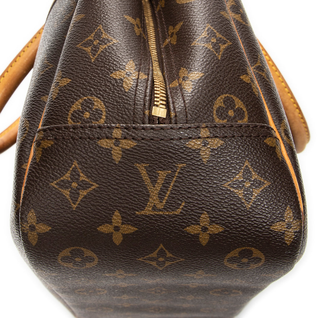 Handbag Deauville Brown Monogram Canvas